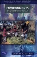 Tapa de Environments in a changing world
