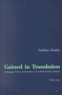 Tapa de Gained in translation
