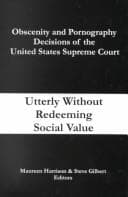 Tapa de Obscenity and pornography decisions of the United States Supreme Court