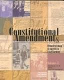 Tapa de Constitutional amendments