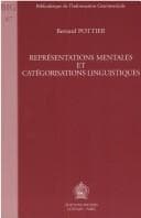 Tapa de Représentations mentales et catégorisations linguistiques