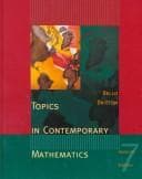 Tapa de Topics in contemporary mathematics