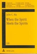 Tapa de When the Spirit meets the spirits