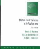 Tapa de Mathematical statistics with applications