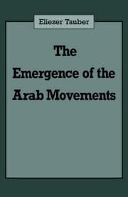 Tapa de The emergence of the Arab movements