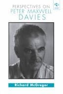 Tapa de Perspectives on Peter Maxwell Davies