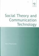 Tapa de Social theory and communication technology