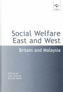 Tapa de Social welfare east and west