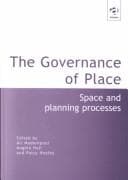 Tapa de The governance of place