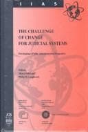 Tapa de The challenge of change for judicial systems