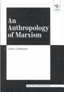 Tapa de An anthropology of Marxism