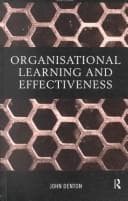 Tapa de Organisational learning and effectiveness