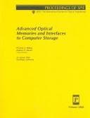 Tapa de Advanced optical memories and interfaces to computer storage