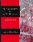 Tapa de Probability and statistics for engineering and the sciences