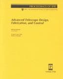 Tapa de Advanced telescope design, fabrication, and control