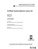 Tapa de In-plane semiconductor lasers III