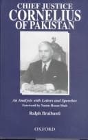 Tapa de Chief Justice Cornelius of Pakistan