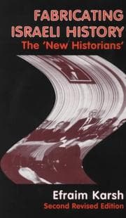 Tapa de Fabricating Israeli history