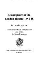 Tapa de Shakespeare in the London Theatre, 1855-58