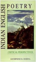 Tapa de Indian English poetry
