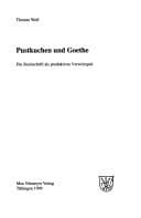 Tapa de Pustkuchen und Goethe