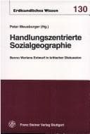 Tapa de Handlungszentrierte Sozialgeographie