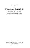 Tapa de Diskursive Dummheit