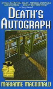 Tapa de Death's Autograph (Antiquarian Book Mysteries)