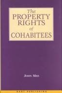 Tapa de The property rights of cohabitees