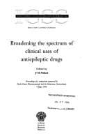 Tapa de Broadening the spectrum of clinical uses of antiepileptic drugs