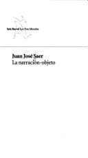 Tapa de La narración-objeto