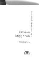 Tapa de Don Nicolás Zúñiga y Miranda, o, El candidato perpetuo