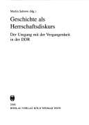Tapa de Geschichte als Herrschaftsdiskurs