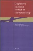 Tapa de Cognitieve inleiding tot taal en taalwetenschap