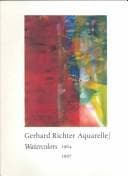 Tapa de Gerhard Richter Aquarelle, 1964-1997 =