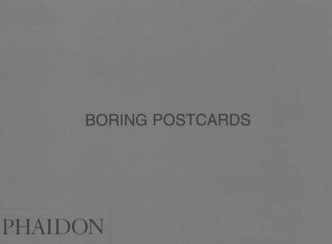 Tapa de Boring postcards