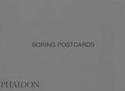 Tapa de Boring postcards