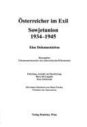Tapa de Österreicher im Exil
