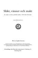 Tapa de Släkt, vänner och makt