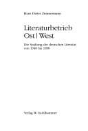 Tapa de Literaturbetrieb Ost/West