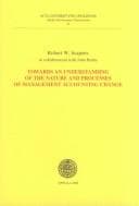 Tapa de Towards an understanding of the nature and processes of management accounting change