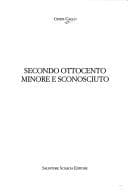 Tapa de Secondo Ottocento minore e sconosciuto