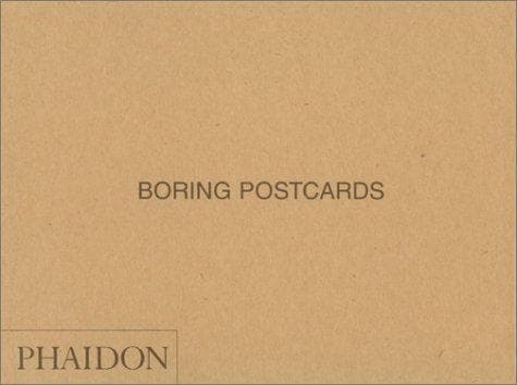 Tapa de Boring Postcards USA