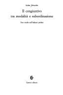 Tapa de Il congiuntivo tra modalità e subordinazione