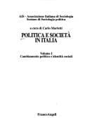 Tapa de Politica e società in Italia