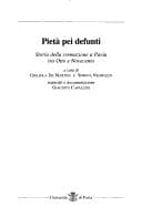 Tapa de Pietà pei defunti