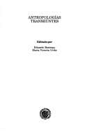 Tapa de Antropologías transeúntes