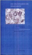 Tapa de Die erzählerische Dimension (Literaturforschung) (German Edition)