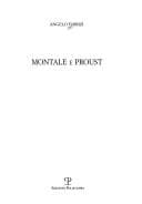Tapa de Montale e Proust