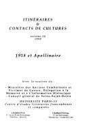 Tapa de 1918 et Apollinaire
